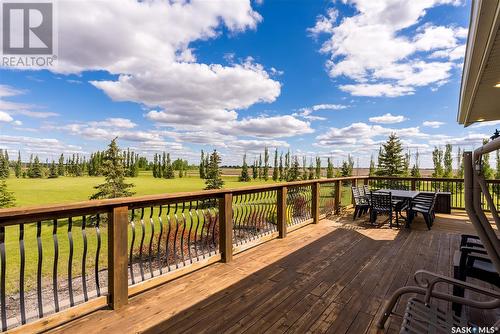 91 Rivers Edge Lane, Corman Park Rm No. 344, SK - Outdoor With Deck Patio Veranda With View