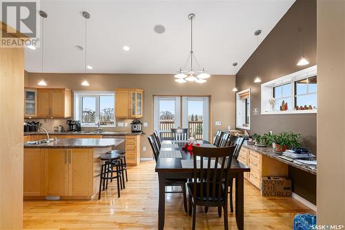 91 Rivers Edge Lane, Corman Park Rm No. 344, SK - Indoor Photo Showing Dining Room