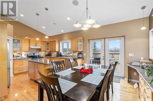 91 Rivers Edge Lane, Corman Park Rm No. 344, SK - Indoor Photo Showing Dining Room