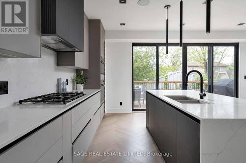 1175 Ogden Avenue, Mississauga (Lakeview), ON - Indoor Photo Showing Kitchen With Double Sink With Upgraded Kitchen