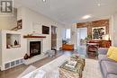 94 Glendale Avenue N, Hamilton (Crown Point), ON  - Indoor Photo Showing Living Room With Fireplace 