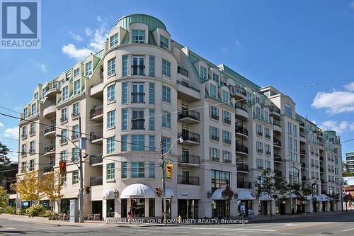 502 - 650 Mount Pleasant Road, Toronto (Mount Pleasant West), ON - Outdoor With Balcony With Facade