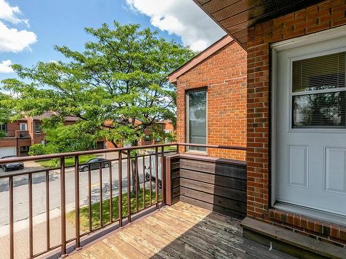 Balcony - 7550 Rue Fonteneau, Montréal (Mercier/Hochelaga-Maisonneuve), QC - Outdoor With Exterior