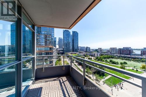 1052 - 151 Dan Leckie Way, Toronto (Waterfront Communities), ON - Outdoor With Balcony With View With Exterior