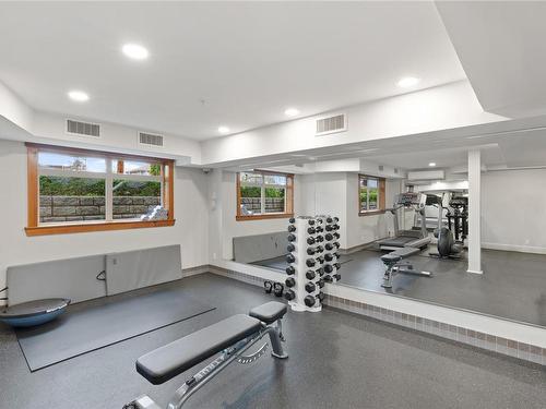 107A-1800 Riverside Lane, Courtenay, BC - Indoor Photo Showing Gym Room