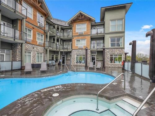 107A-1800 Riverside Lane, Courtenay, BC - Outdoor With In Ground Pool With Balcony