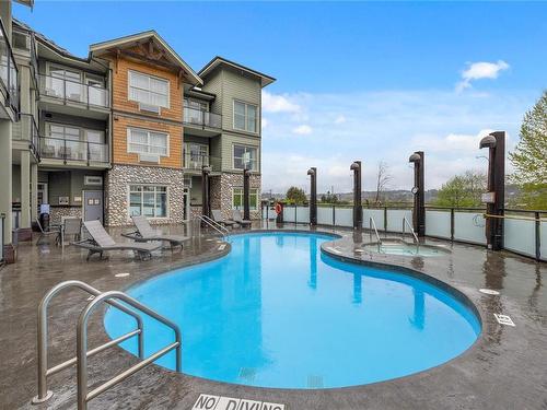 107A-1800 Riverside Lane, Courtenay, BC - Outdoor With In Ground Pool With Balcony