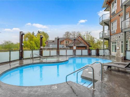 107A-1800 Riverside Lane, Courtenay, BC - Outdoor With In Ground Pool