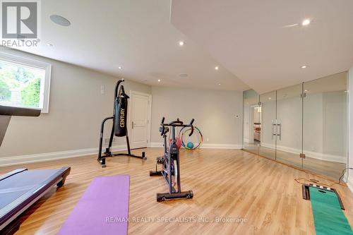 4038 Lakeshore Road, Burlington (Shoreacres), ON - Indoor Photo Showing Gym Room