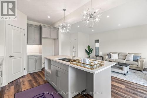 159 Greene Street, South Huron (Exeter), ON - Indoor Photo Showing Kitchen With Double Sink