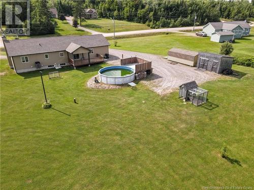 692 Old Shediac Road, Memramcook, NB - Outdoor With Above Ground Pool With Backyard