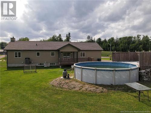 692 Old Shediac Road, Memramcook, NB - Outdoor With Above Ground Pool With Backyard