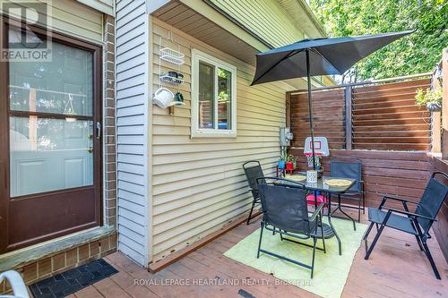 22 - 311 Vesta Road, London, ON - Outdoor With Deck Patio Veranda With Exterior