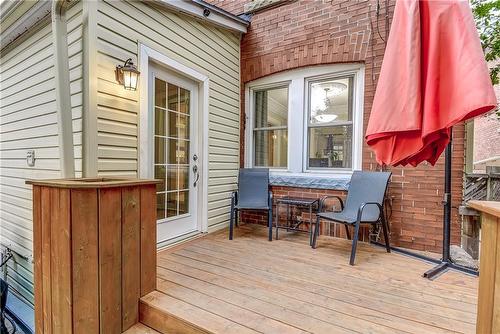 83 Graham Avenue S, Hamilton, ON - Outdoor With Deck Patio Veranda With Exterior