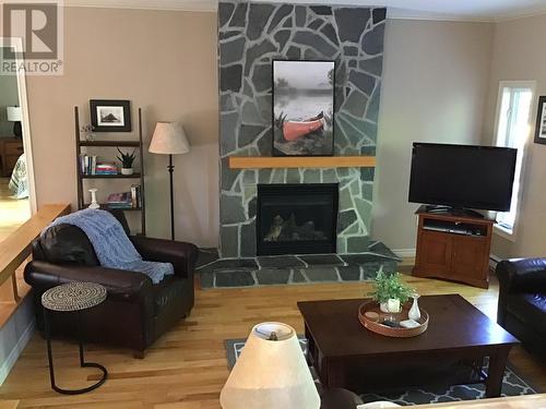 6 Poplar Place, Humber Valley Resort, NL - Indoor Photo Showing Living Room With Fireplace