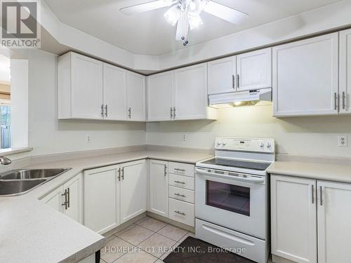 11 - 9800 Mclaughlin Road, Brampton (Fletcher'S Creek Village), ON - Indoor Photo Showing Kitchen With Double Sink