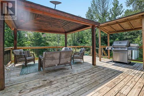 1172 Kings Wharf Road, Kawartha Lakes, ON - Outdoor With Deck Patio Veranda With Exterior