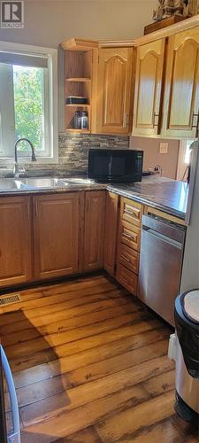 34 Greenhill Crescent, Burin, NL - Indoor Photo Showing Kitchen With Double Sink