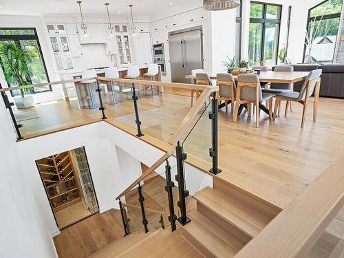 Vue d'ensemble - 710 Rue Du Mont-Blanc, Saint-Sauveur, QC - Indoor Photo Showing Dining Room