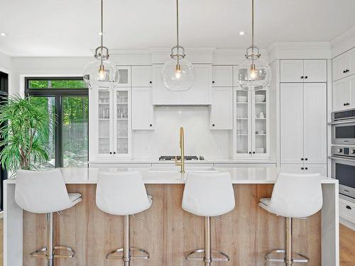 Cuisine - 710 Rue Du Mont-Blanc, Saint-Sauveur, QC - Indoor Photo Showing Kitchen With Upgraded Kitchen