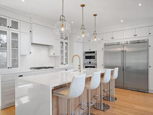 Cuisine - 710 Rue Du Mont-Blanc, Saint-Sauveur, QC - Indoor Photo Showing Kitchen With Upgraded Kitchen