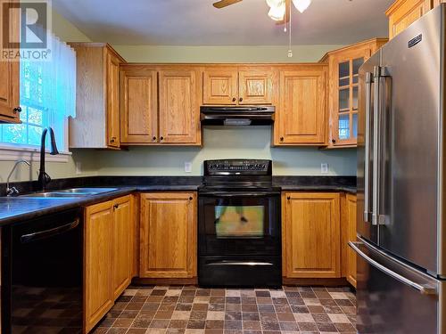 1 Empire Avenue, Stephenville, NL - Indoor Photo Showing Kitchen With Double Sink