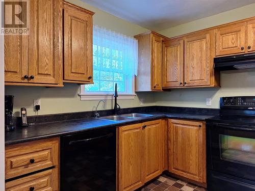 1 Empire Avenue, Stephenville, NL - Indoor Photo Showing Kitchen With Double Sink