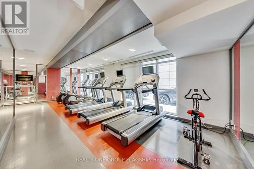 617 - 5 Hanna Avenue, Toronto (Niagara), ON - Indoor Photo Showing Gym Room