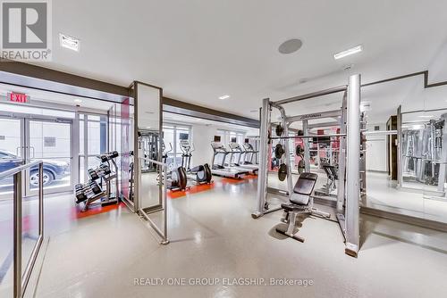 617 - 5 Hanna Avenue, Toronto (Niagara), ON - Indoor Photo Showing Gym Room