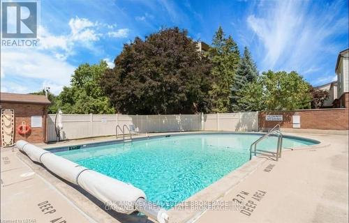 8 - 770 Fanshawe Park Road, London, ON - Outdoor With In Ground Pool With Backyard