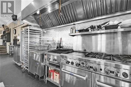 commercial kitchen - 29830 Centre Road, Strathroy-Caradoc, ON - Indoor Photo Showing Kitchen