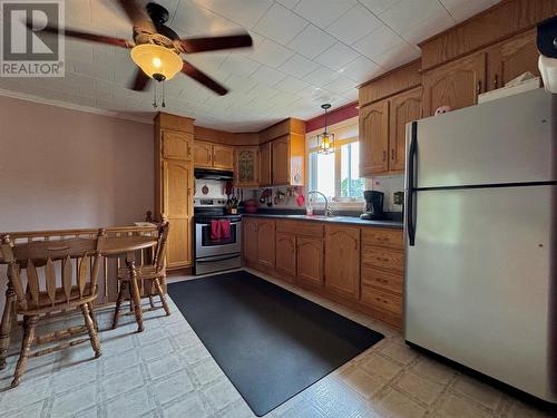 3 Goose Cove Road, North Harbour, NL - Indoor Photo Showing Kitchen With Double Sink