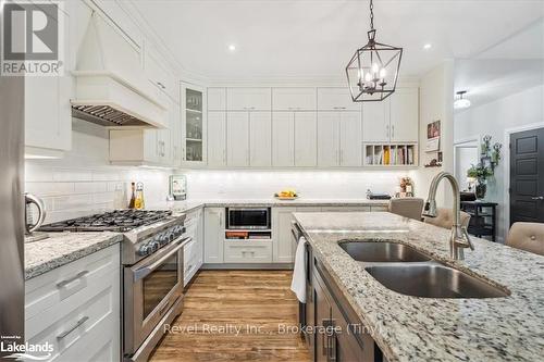 59 Trout Lane, Tiny, ON - Indoor Photo Showing Kitchen With Double Sink With Upgraded Kitchen