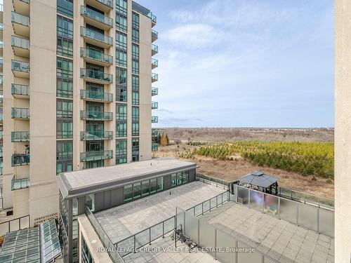 408-55 Yorkland Blvd, Brampton, ON - Outdoor With Balcony