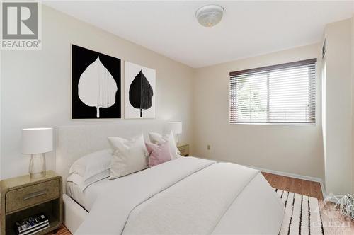 Virtually Staged-2nd Bedroom - 1599 Lassiter Terrace Unit#505, Ottawa, ON - Indoor Photo Showing Bedroom