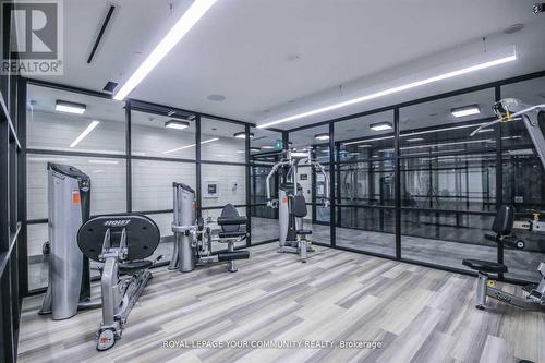 343 - 15 Merchant'S Wharf Way, Toronto (Waterfront Communities), ON - Indoor Photo Showing Gym Room