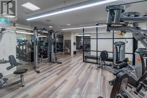 343 - 15 Merchant'S Wharf Way, Toronto (Waterfront Communities), ON - Indoor Photo Showing Gym Room