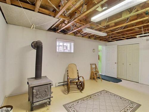 Family room - 9 Rue Leclerc, Val-D'Or, QC - Indoor Photo Showing Basement