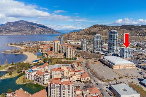 604-1232 Ellis Street, Kelowna, BC - Outdoor With Body Of Water With View