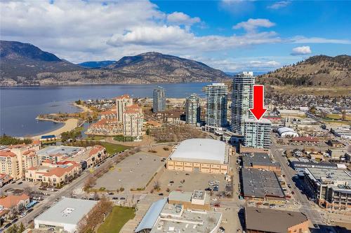 604-1232 Ellis Street, Kelowna, BC - Outdoor With Body Of Water With View