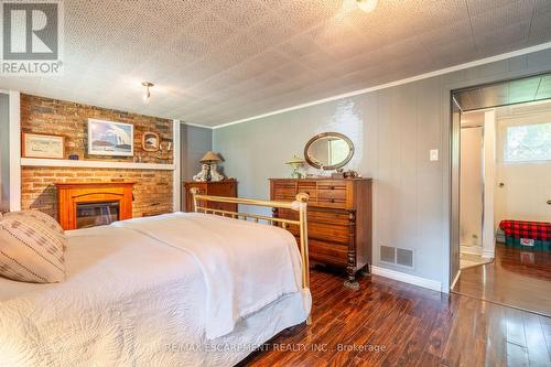 5203 Mulberry Drive, Burlington (Appleby), ON - Indoor Photo Showing Bedroom With Fireplace