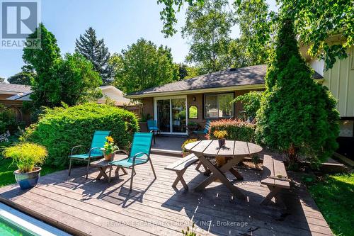 5203 Mulberry Drive, Burlington (Appleby), ON - Outdoor With Deck Patio Veranda