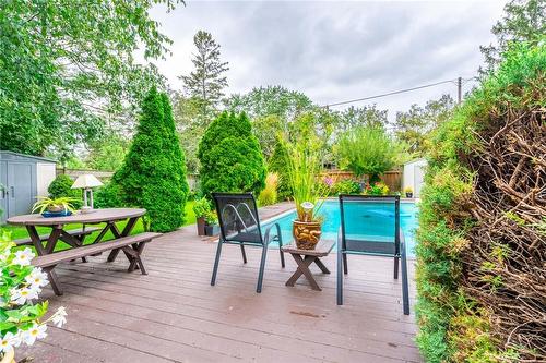 5203 Mulberry Drive, Burlington, ON - Outdoor With In Ground Pool