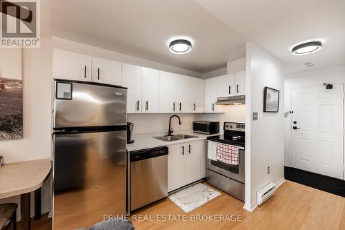 1105 - 76 Base Line Road W, London, ON - Indoor Photo Showing Kitchen With Double Sink