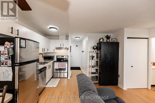 1105 - 76 Base Line Road W, London, ON - Indoor Photo Showing Kitchen With Double Sink