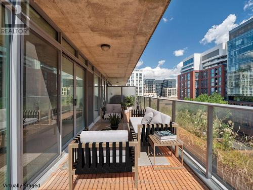 810 - 650 King Street W, Toronto (Waterfront Communities), ON - Outdoor With Balcony With Exterior