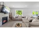 2529 Valley Place, Blind Bay, BC  - Indoor Photo Showing Living Room With Fireplace 