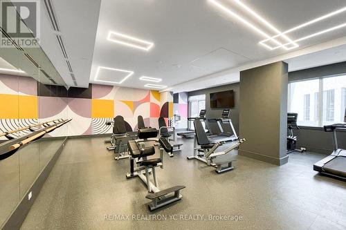 2110 - 75 Canterbury Place, Toronto, ON - Indoor Photo Showing Gym Room