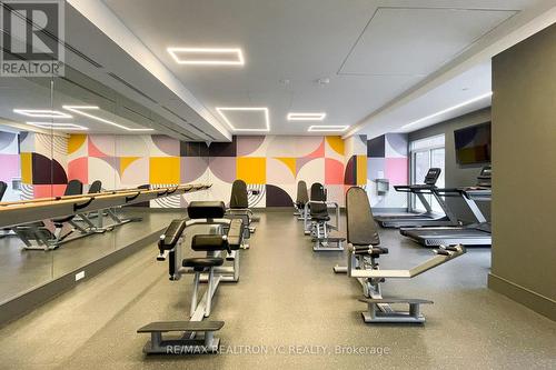 2110 - 75 Canterbury Place, Toronto, ON - Indoor Photo Showing Gym Room