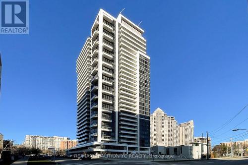 2110 - 75 Canterbury Place, Toronto, ON - Outdoor With Balcony With Facade